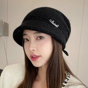 CHANEL | Accessories | J2511 Chanel Dark Blue Logo Metal  display picture 1
